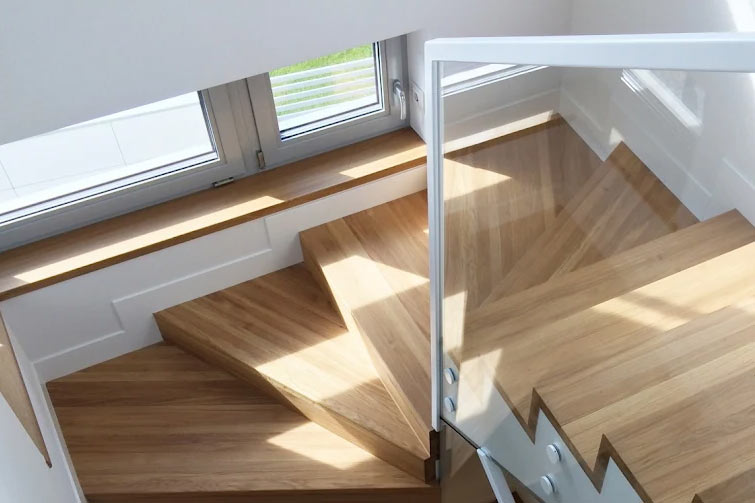 schody zabiegowe - inspiracje